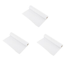 3X Roll of 10M White Drawing Paper Roll Roll Paper Recyclable Art Supplies High Quality Recyclable Paper
