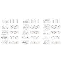 180Pcs Sublimation Blank Earrings, Earrings Heat Transfer, Unfinished Earring with Hooks for DIY Sublimation Accessories