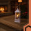 Battery-Operated White LED Christmas Lantern 7