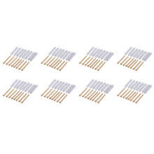 32 Pcs M2.5x32MM Electric Guitar Humbucker Pickups Adjust Height Screw and Spring - Pitch 0.4mm - Gold