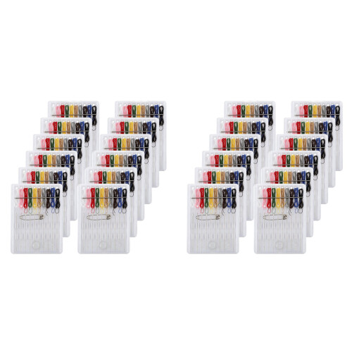 24 Boxes Sewing Kit  Sewing Kit Quick Fix Sewing Kit Travel Emergency Sewing Kit Pre Threaded Needle and Thread Kit