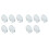 Glass Pattern Weights for Sewing,Fabric Weights for Pattern Cutting, Sewing Weight Cloth Dressmaking Pattern Making 10PC 1
