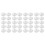 40 Pcs Small Round Transparent Plastic Coin Capsules Box 40mm 1
