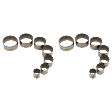 14 StüCk Runder Leder Bastelschneider Form Matrize Matrize Stanz Werkzeuge 20Mm-50Mm
