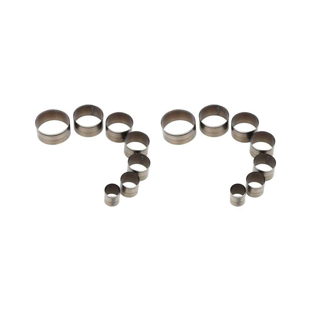 14Pcs Round Leather Cutter Mold Die Template Punching Tools 20Mm-50Mm 4711799856971