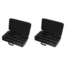 2X Guitar Effect Pedal Board Bag,Guitar Pedal Board Case, Pedalboard Case Carry Bag, Cases Padded Bag for Guitar Parts