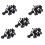 250Pcs  Lined with Fasteners Rivet Snaps Decorative Panel Snaps Suitable for 1