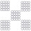 48 Pieces Sublimation Patch Blanks Quality Fabric Iron- Circular Blank Patch for Clothes, Hats, Uniforms, Backpacks 1