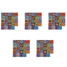 120Stuks Zelfklevende MozaïEk Baksteen Tegel 3D Sticker Keuken Badkamer Muurstickers-10X10cm