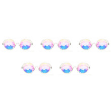 5X Kaleidoscope Glasses Rave Festival Party Sunglasses Diffracted Lens-Transparent