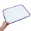 Elegant White Enamel Rectangular Serving Tray for Bread Fruit and Appetizer Use 4