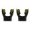 2X Snorkel Embouchure Régulateur Embouchure de Plongée Accessoire Universel Remplacement Scuba Silicone Respirateur Jaune 1
