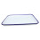 Elegant White Enamel Rectangular Serving Tray for Bread Fruit and Appetizer Use 7