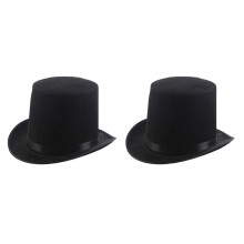 2X Top Hat Black Velour