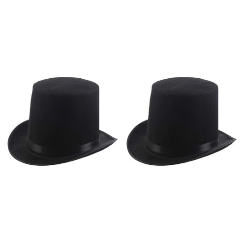 2X Top Hat Black Velour