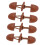 4Pcs Coat Toggle Buttons Accessories Simple Garment Buttons PU Leather Practical Brown 5