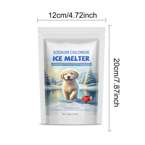 Eco-Friendly Ice Melt for Driveways Steps Walkways 100g 2