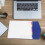 Dark Blue Work Journal Notepad Portable Daily Planner with Paper 3
