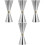 4Pcs Double Cocktail Jigger Stainless Steel Ounce Cups Bar Accessory 2