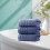 Serviette de bain en coton, douce, absorbante et à séchage rapide 6