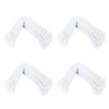 400 Pcs 30cm Création de Cure-Pipes, Blanc