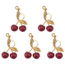 5X Bag Charm and Keychain Accessory Purse Charm -Perfect Fashion Addition for Everyday Style and Glamour