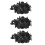 90pcs 9mm X 8mm Hole Plastic Car  Fir Tree Clips Rivets Retainer 1