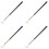 4X Pólo de Captura de Répteis com Gancho de  de 61 Polegadas, Kit de Ferramentas de Manuseio de  para Cascavéis Python Copperhead Remoção 1