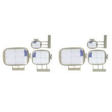 Cerchi 6 Pezzi per Macchina da Ricamo Duetta 4500D 4750D Quattro 6000D 6700D Innov-Is 2500D 1500D 4000D