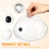 8Pcs Transparent Cake Dome Covers Smoking Lids for Snacks 7