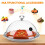 8Pcs Transparent Cake Dome Covers Smoking Lids for Snacks 8