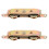 2Pcs Sliding Door Roller Assembly Aluminum Alloy Round Wheel Replacement 3