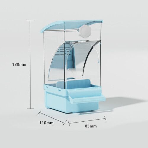 Automatic Bird Feeder with Compartment Separation for 2