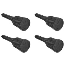4X Acoustic Guitar Bag Guitar Bag with Back Hanger Loop for 41Inch Acoustic Guitar Electric Guitar Bass Classical Guitar