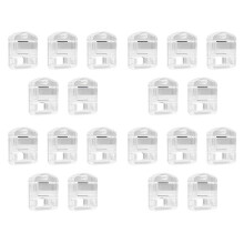 120 Stuks Acryl Borduurgaren Druppel, Transparante Borduurgaren Organizers Slanke Garen Klossen Kruissteek Garen Klossen