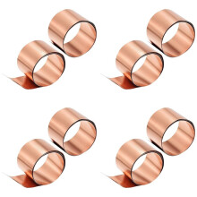 Copper Sheet Roll, Metal Foil Plate 1000mm X 50mm X 0.1mm 8Pcs