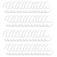Bottoni Pompon Rimovibili per Cappelli, 100 Pezzi Porta Pompon per Cappelli Lavorati A Maglia per Realizzare Strumenti di Fissaggio, Bottoni per