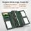 Women's RFID Blocking Wallet Genuine Leather Large Capacity 2