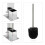 Set WC in acciaio inox con vassoio 10