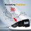 2x Βάση στήριξης άνω ψυγείου για Ford Explorer Edge Taurus Lincoln MKX MKS 5