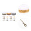 3Ensembles Kit Complet Chaînes Anneaux Ouverts Pour 9
