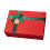 Große rote Weihnachtsgeschenkbox mit Deckel 2