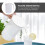 3Sets White Cold Water Kettle Set with Cups Large Capacity 4
