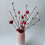 Heart-Shaped Berry Picks Red Berries 12 pcs 5