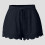 Boho-Minirock für Damen mit Bubble-Skort und hohem Bund 3