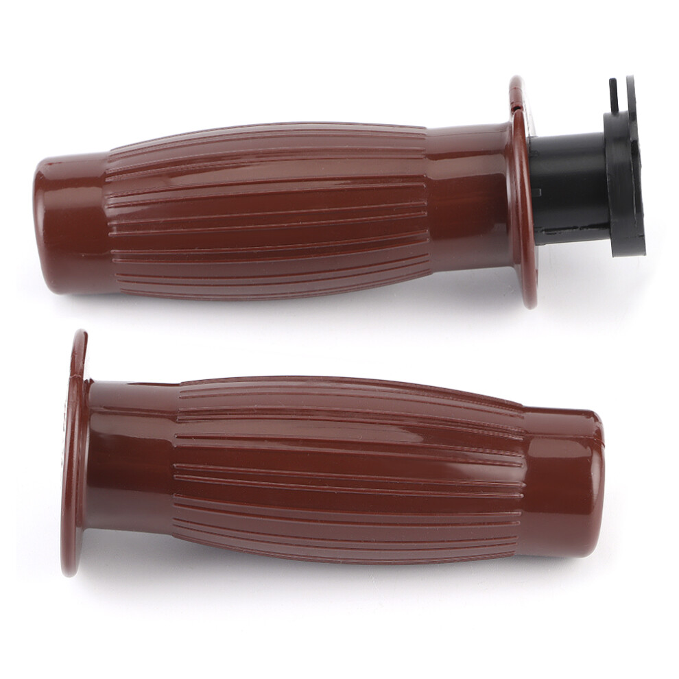Comfortable Motorcycle Handle Grips, Comfortable Grip Anti Skid And Driving Safety Enhanced Vibration Absorption Universal Motorcycle Handlebar Grips 9071309309355