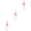3Pièces Cuillères Silicone Rose Pour Alimentation Bébé Facile 5