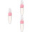 3Pièces Cuillères Silicone Rose Pour Alimentation Bébé Facile 6