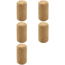 500Pcs Straight Wood Corks Wine Stopper Wood Bottle Stopper Cone Type Wine Bottle Corks Plug Sealing Cap
