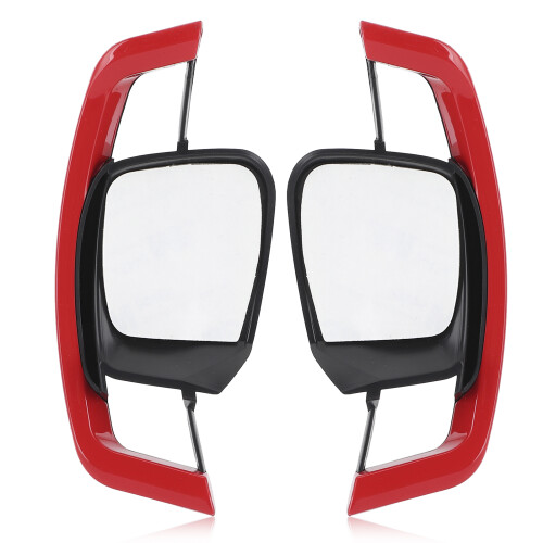 Red Steering Wheel Paddle Shift Extension for Audi, Easy Installation Double-Sided Adhesive Cover, Upgrade Design for Improved Driving Dynamics and